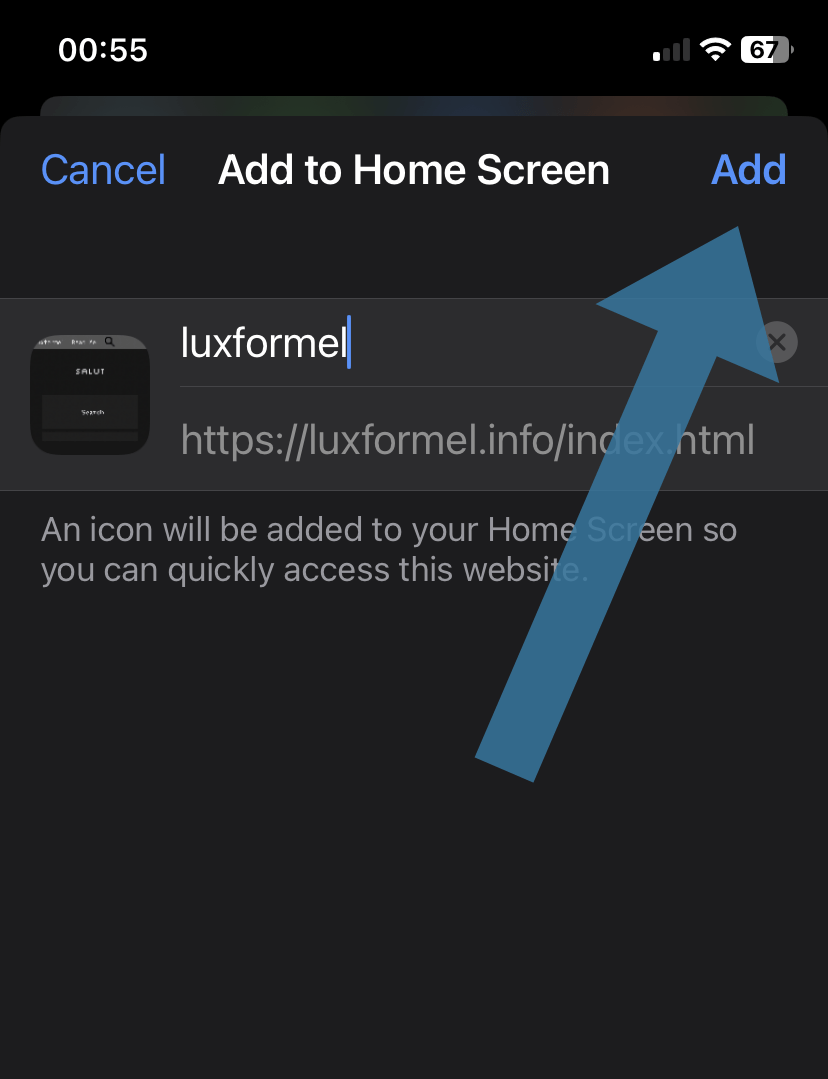 luxformel iphone